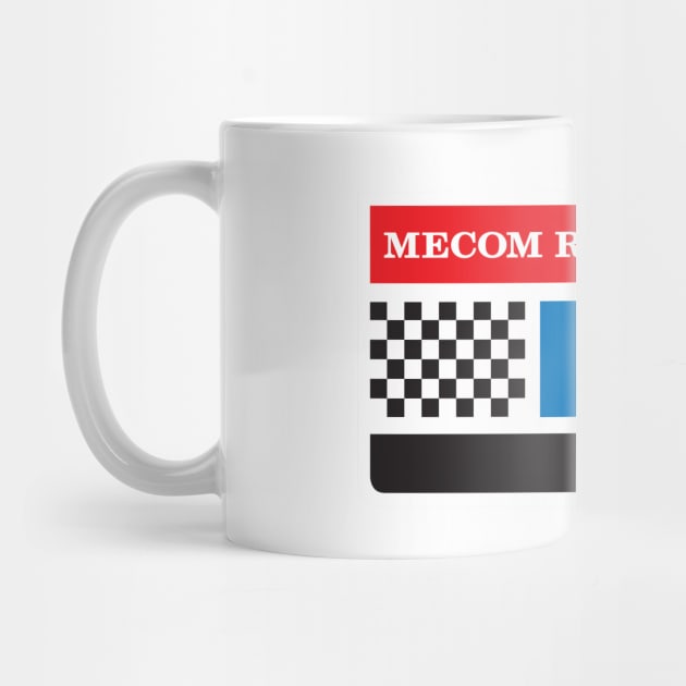 Mecom Racing Team vintage logo - small by retropetrol